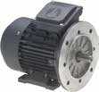 Electromotor 3 fase – met B3 voetflens en B5 frontflens – 220/380V – 1500omw/min · IE1 0.75
